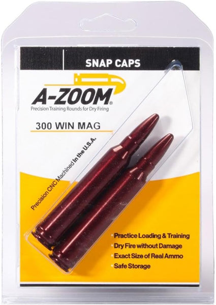 A-Zoom 300 Win Mag Snap Caps (2 pack)