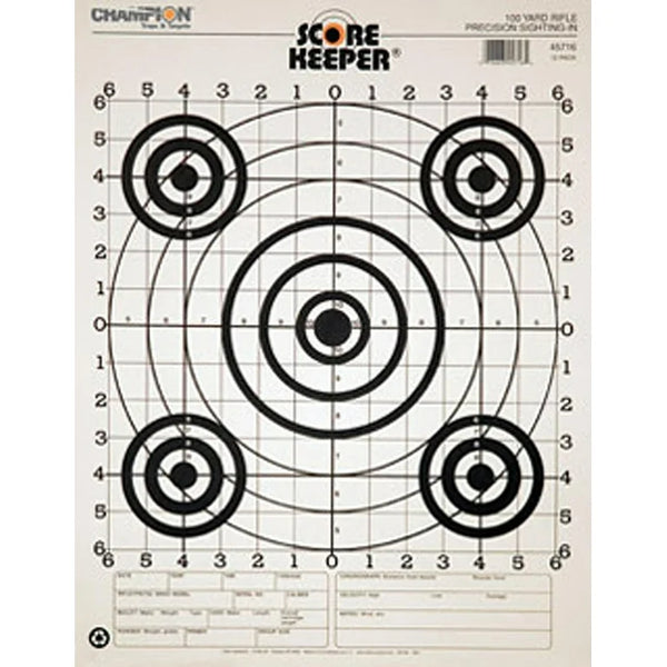 Champion Target Precision 100Yds Target