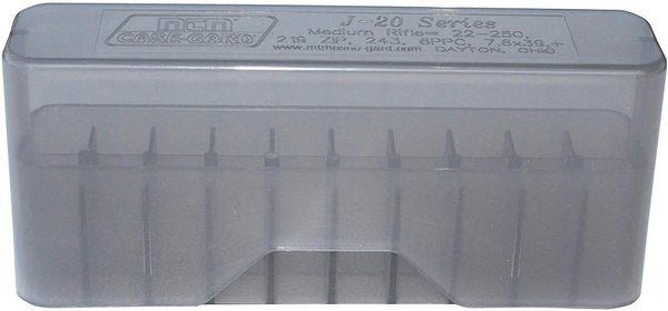 MTM 20 Round Slip-Top Rifle Ammo Box