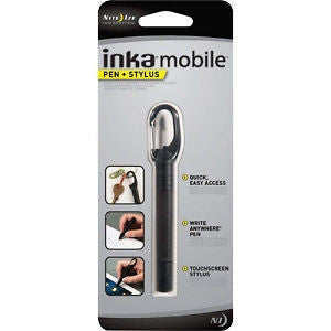 Nite Ize Inka Mobile Carabiner Pen & Touchscreen Stylus