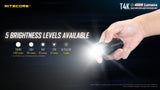 Nitecore T4K 4000 Lumens Light Keychain
