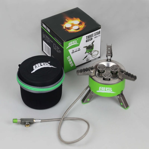 BRS Windproof Folding Powerful Gas Stove