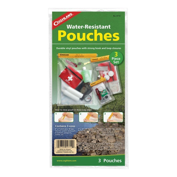 Coghlan's 3 Pc Water Resistant Pouch