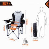 KingCamp Lumbar Support  Camping Chair