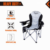 KingCamp Lumbar Support  Camping Chair